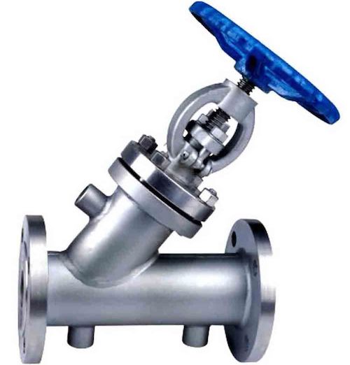 Stainless Steel Angle Bellows Sealed Globe Valve